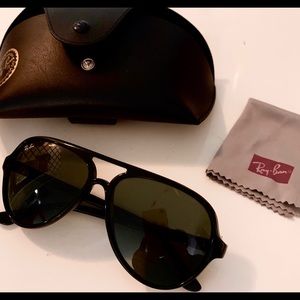Ray Ban plastic aviators